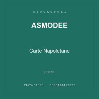 Asmodee Carte Napoletane — conf. 2 pz