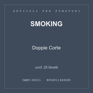 SMOKING ARANCIONE CARTINA PESO MEDIO