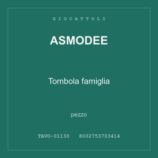 Asmodee Tombola famiglia — conf. 2 pz