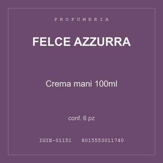 Felce Azzurra Crema mani 100ml — conf. 6 pz