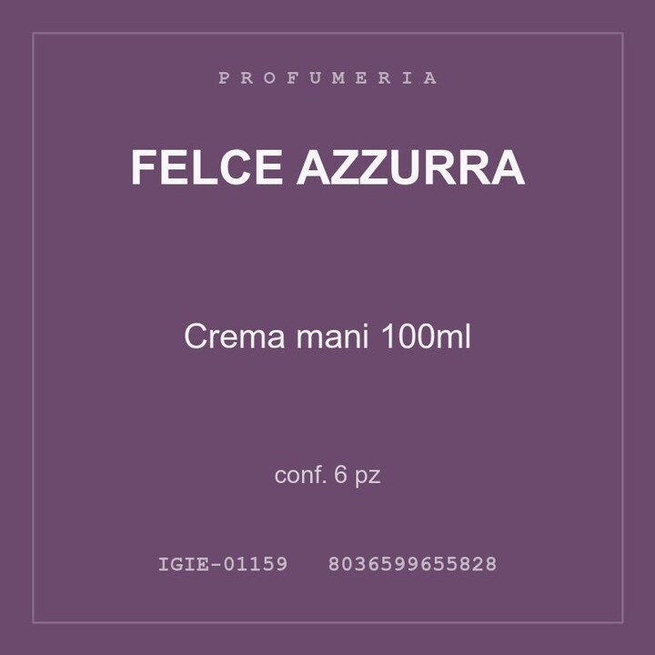 Felce Azzurra Crema mani 100ml — conf. 3 pz