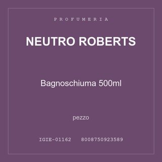 Neutro Roberts Bagnoschiuma 500ml — pezzo