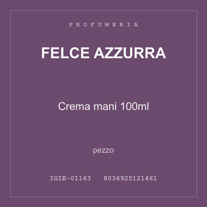 Felce Azzurra Crema mani 100ml — conf. 2 pz