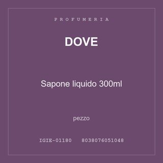 Dove Sapone liquido 300ml — conf. 4 pz
