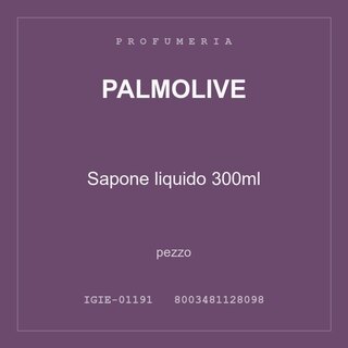 Palmolive Sapone liquido 300ml — pezzo