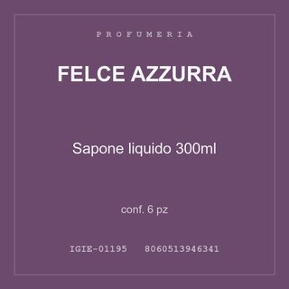 Felce Azzurra Sapone liquido 300ml — conf. 6 pz
