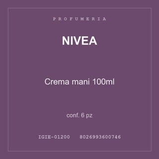 Nivea Crema mani 100ml — conf. 12 pz