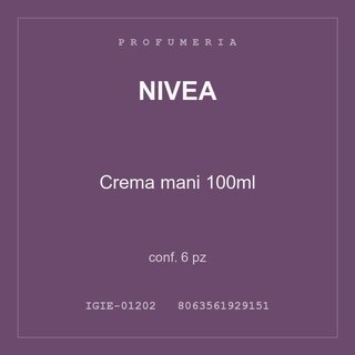 Nivea Crema mani 100ml — conf. 15 pz