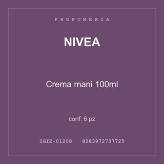 Nivea Crema mani 100ml — conf. 1 pz