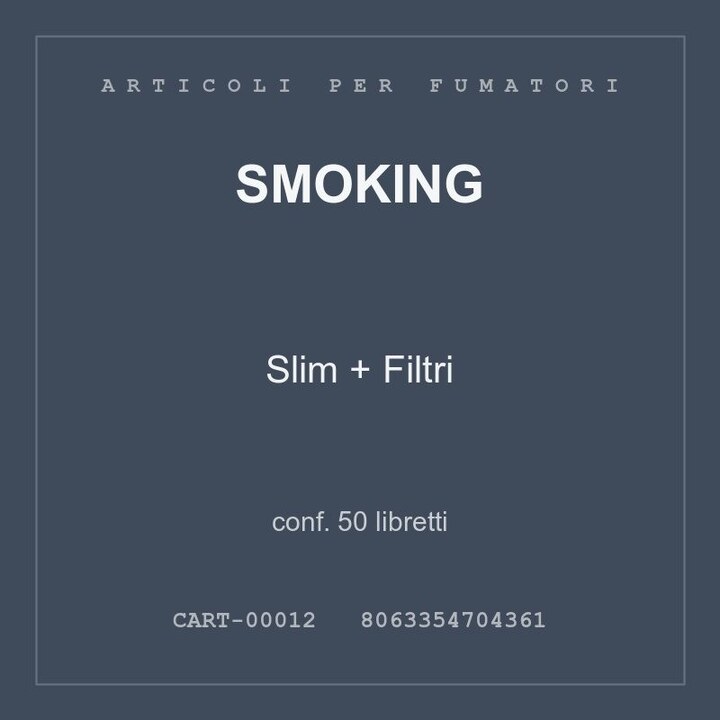 SMOKING BLUE CARTINA ULTRA SOTTILE