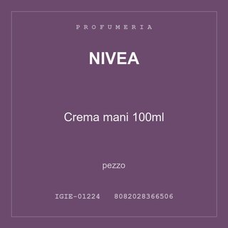Nivea Crema mani 100ml — conf. 2 pz