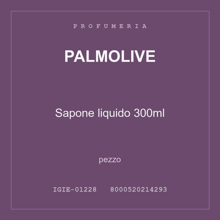 Palmolive Sapone liquido 300ml — conf. 2 pz