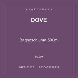 Dove Bagnoschiuma 500ml — conf. 2 pz