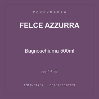 Felce Azzurra Bagnoschiuma 500ml — conf. 6 pz