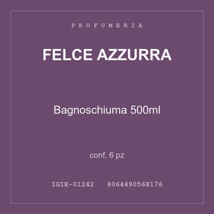 Felce Azzurra Bagnoschiuma 500ml — conf. 3 pz