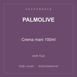 Palmolive Crema mani 100ml — conf. 3 pz
