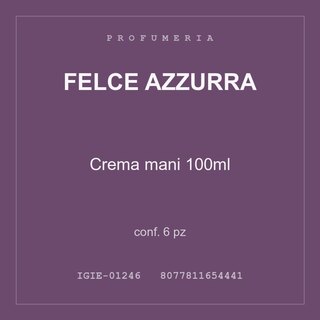 Felce Azzurra Crema mani 100ml — conf. 1 pz