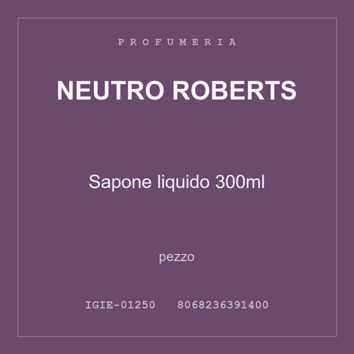 Neutro Roberts Sapone liquido 300ml — conf. 2 pz