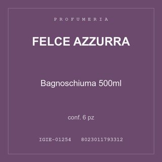 Felce Azzurra Bagnoschiuma 500ml — conf. 12 pz