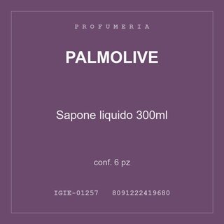 Palmolive Sapone liquido 300ml — conf. 6 pz