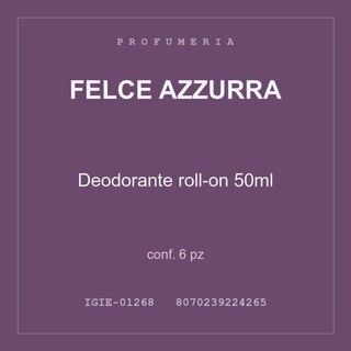 Felce Azzurra Deodorante roll-on 50ml — conf. 6 pz