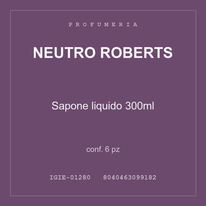 Neutro Roberts Sapone liquido 300ml — conf. 3 pz