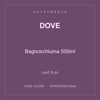 Dove Bagnoschiuma 500ml — conf. 3 pz