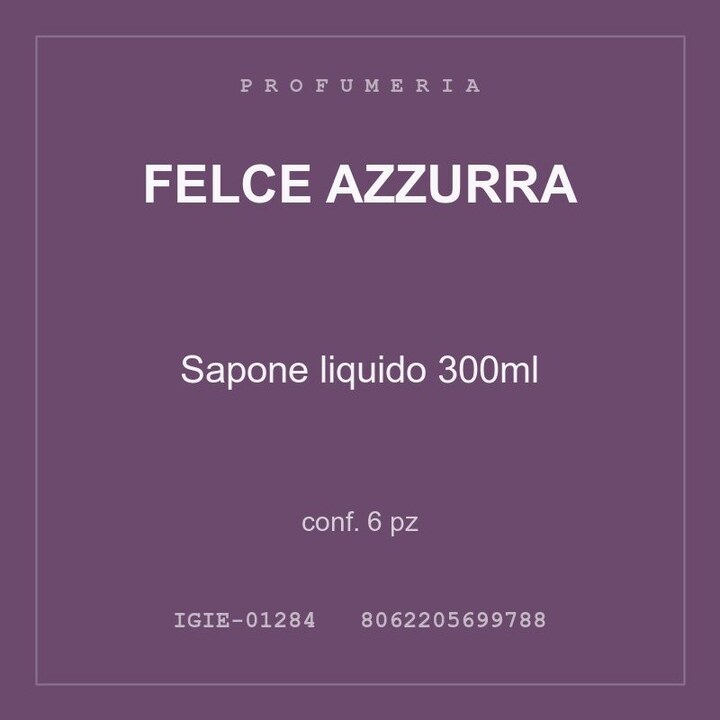 Felce Azzurra Sapone liquido 300ml — conf. 3 pz