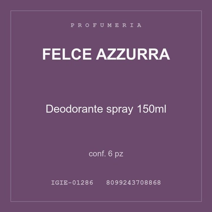 Felce Azzurra Deodorante spray 150ml — conf. 1 pz