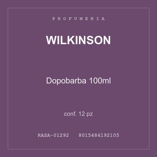 Wilkinson Dopobarba 100ml — conf. 12 pz