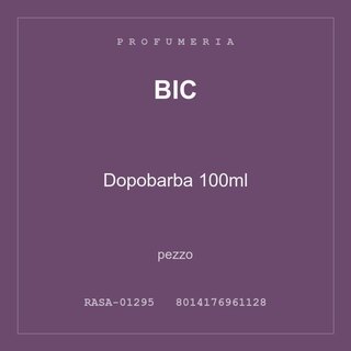 BIC Dopobarba 100ml — pezzo