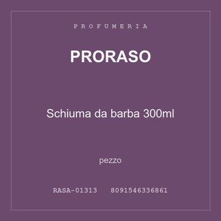 Proraso Schiuma da barba 300ml — conf. 2 pz