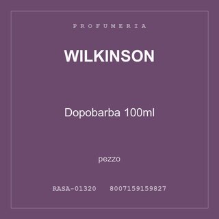 Wilkinson Dopobarba 100ml — conf. 2 pz