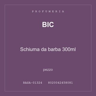 BIC Schiuma da barba 300ml — conf. 3 pz