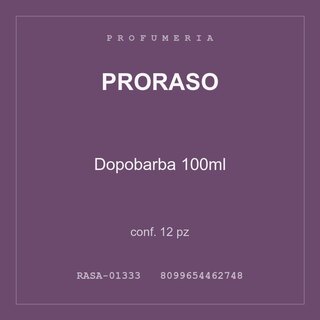 Proraso Dopobarba 100ml — conf. 6 pz