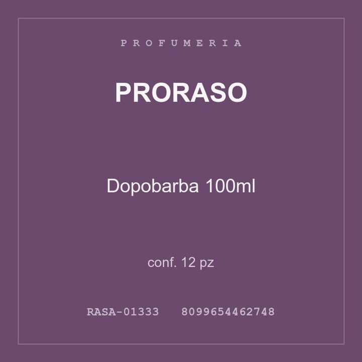 Proraso Dopobarba 100ml — conf. 6 pz