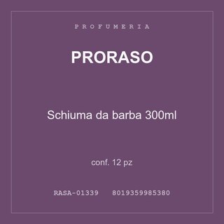Proraso Schiuma da barba 300ml — conf. 6 pz