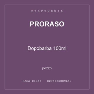 Proraso Dopobarba 100ml — conf. 2 pz