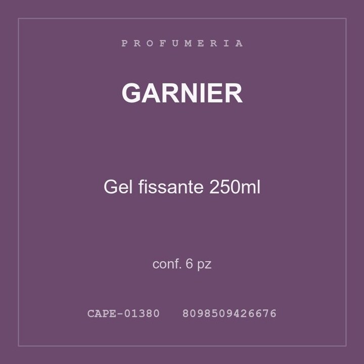 Garnier Gel fissante 250ml — conf. 6 pz