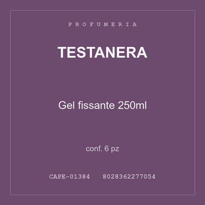 Testanera Gel fissante 250ml — conf. 6 pz