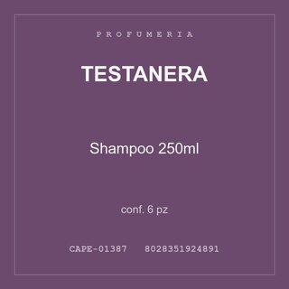 Testanera Shampoo 250ml — conf. 3 pz