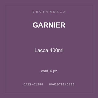 Garnier Lacca 400ml — conf. 6 pz