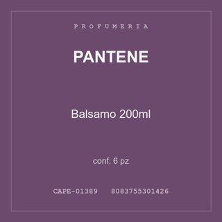 Pantene Balsamo 200ml — conf. 6 pz
