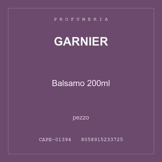 Garnier Balsamo 200ml — pezzo