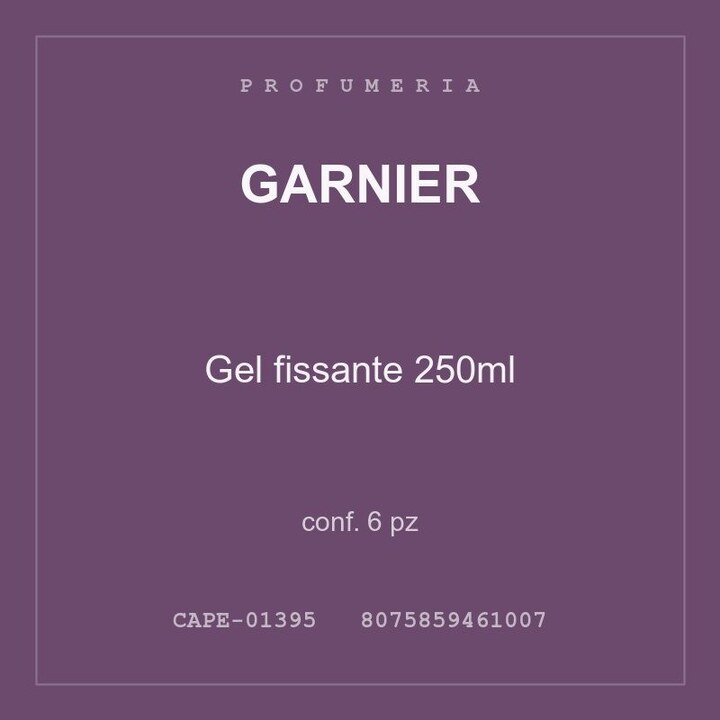 Garnier Gel fissante 250ml — conf. 3 pz