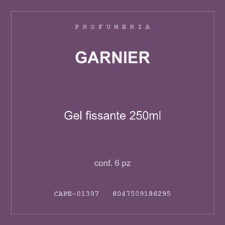 Garnier Gel fissante 250ml — conf. 12 pz