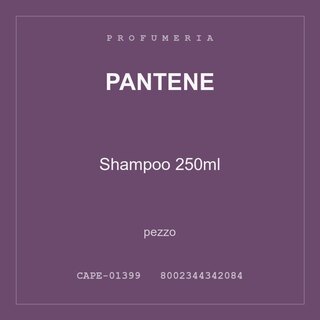 Pantene Shampoo 250ml — pezzo