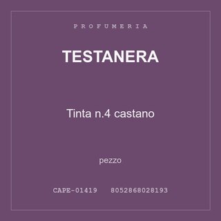 Testanera Tinta n.4 castano — pezzo