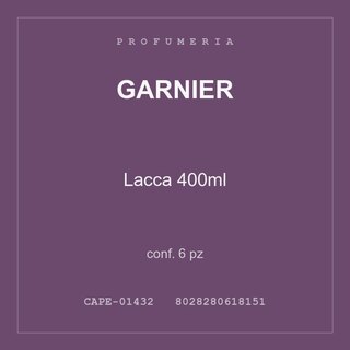 Garnier Lacca 400ml — conf. 12 pz