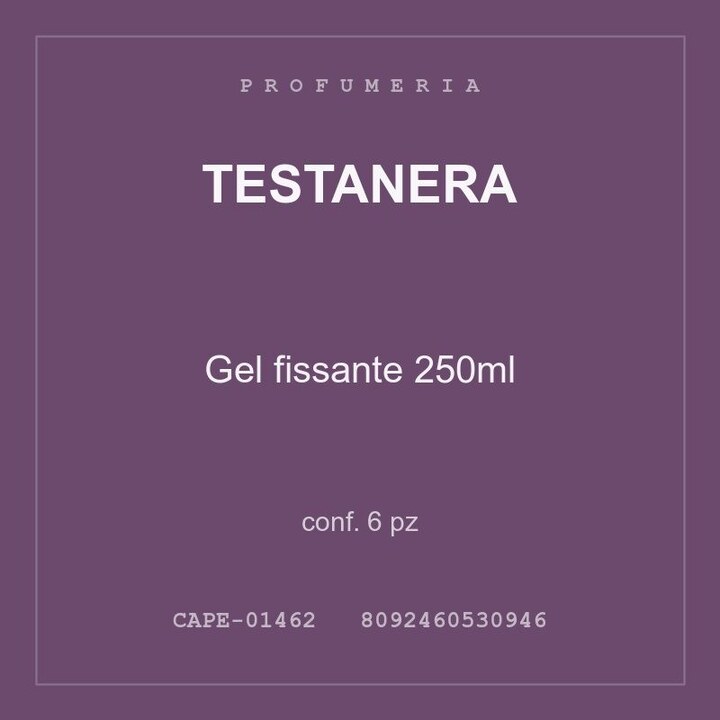 Testanera Gel fissante 250ml — conf. 1 pz